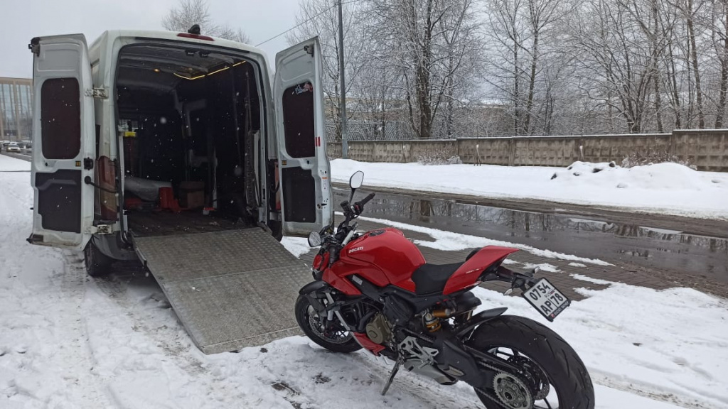 Мотоэвакуатор MotoHelpSPb