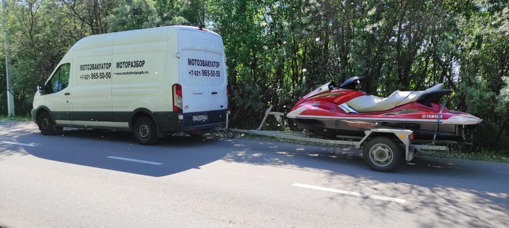 Эвакуатор MоtоНеlpSРb с прицепом