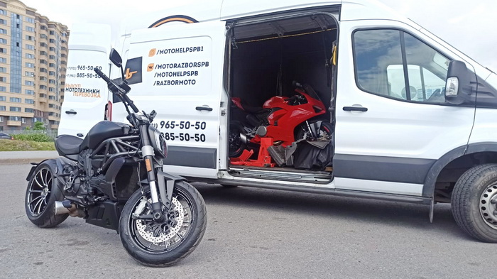 Перевозка мотоциклов MotoHelpSPb