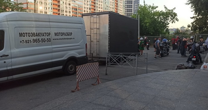Доставка мотоцикла из Санкт-Петербурга в Сочи